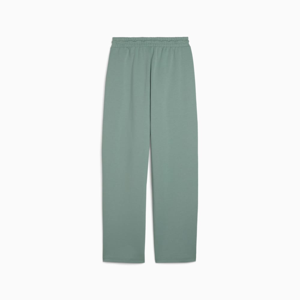 Изображение Puma Брюки Wardrobe Essentials Straight Pintuck Pants Women #2: Green Moon
