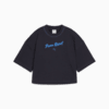 Изображение Puma Футболка PREMIUM ESS Oversized Graphic Tee Women #4: new navy
