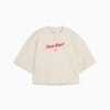 Изображение Puma Футболка PREMIUM ESS Oversized Graphic Tee Women #4: Alpine Snow