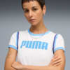 Изображение Puma Футболка FUTURE.PUMA.ARCHIVE Graphic Baby Tee Women #2: Puma White
