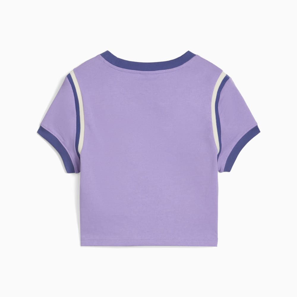 Зображення Puma Футболка FUTURE.PUMA.ARCHIVE Graphic Baby Tee Women #2: Lavender Alert