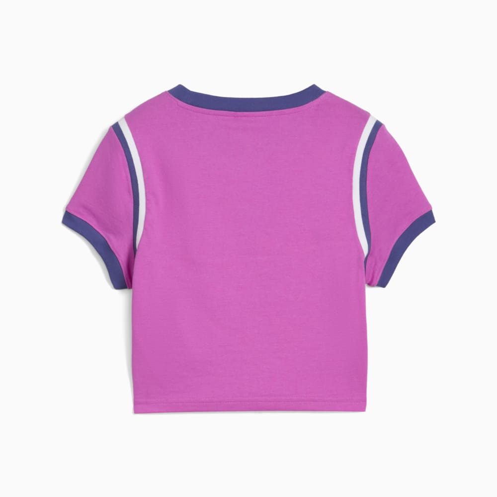 Изображение Puma Футболка FUTURE.PUMA.ARCHIVE Graphic Baby Tee Women #2: Wild Berry