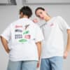 Изображение Puma Футболка ROAD TO UNITY Relaxed Graphic Tee Women #1: Puma White