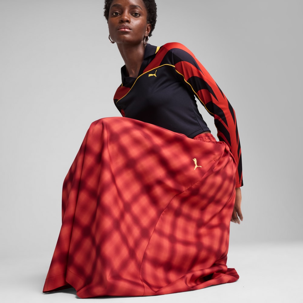 Зображення Puma Спідниця ROAD TO UNITY Woven Midi AOP Pleated Skirt Women #2: Red Fire
