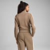 Изображение Puma Олимпийка T7 ALWAYS ON Short Track Jacket Women #4: Totally Taupe