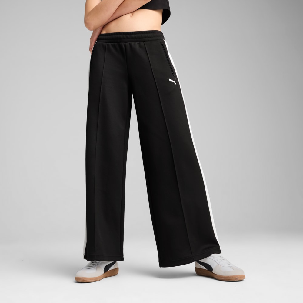 Зображення Puma Штани T7 Low Rise Track Pants Women #1: Puma Black