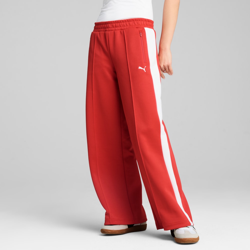 Зображення Puma Штани T7 Low Rise Track Pants Women #1: Red Fire