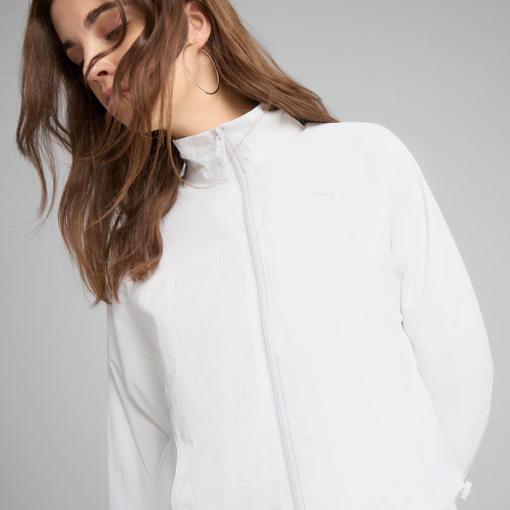 Зображення Puma Куртка DARE TO Oversized Zip-Off Woven Jacket Women #2: Puma White