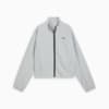 Изображение Puma Куртка DARE TO Oversized Zip-Off Woven Jacket Women #6: Flat Light Gray