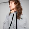 Изображение Puma Куртка DARE TO Oversized Zip-Off Woven Jacket Women #5: Flat Light Gray