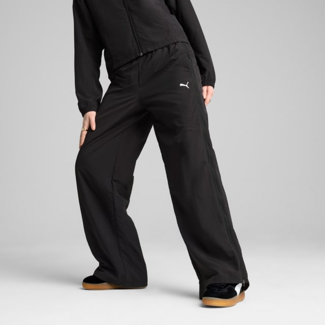 Image PUMA Calça DARE TO Relaxed Woven Zip-Off Feminina