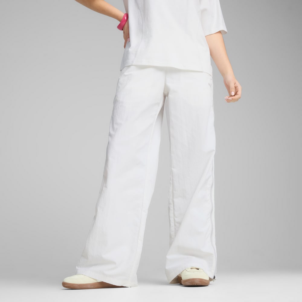 Image PUMA Calça DARE TO Relaxed Woven Zip-Off Feminina #1