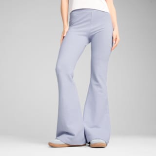 Изображение Puma Леггинсы DARE TO Textured Flared Leggings Women