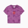 Imagen PUMA Polera corta WARDROBE Essentials FLORAL PACK para mujer #4