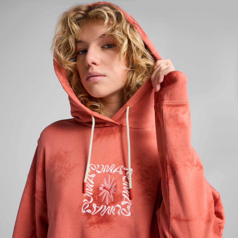 Image PUMA Moletom com Capuz WARDROBE ESS FLORAL PACK Relaxed Washed Graphic Feminino #2