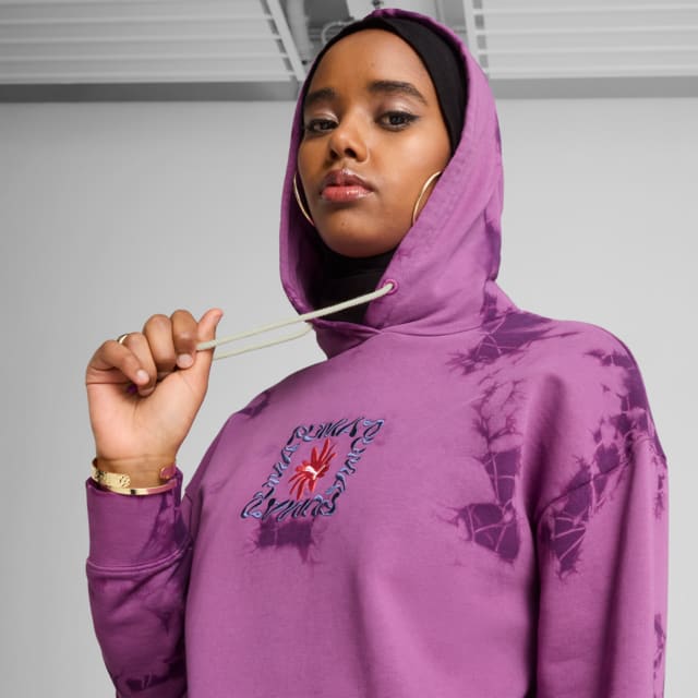 Imagen PUMA Polerón WARDROBE Essentials FLORAL PACK para mujer