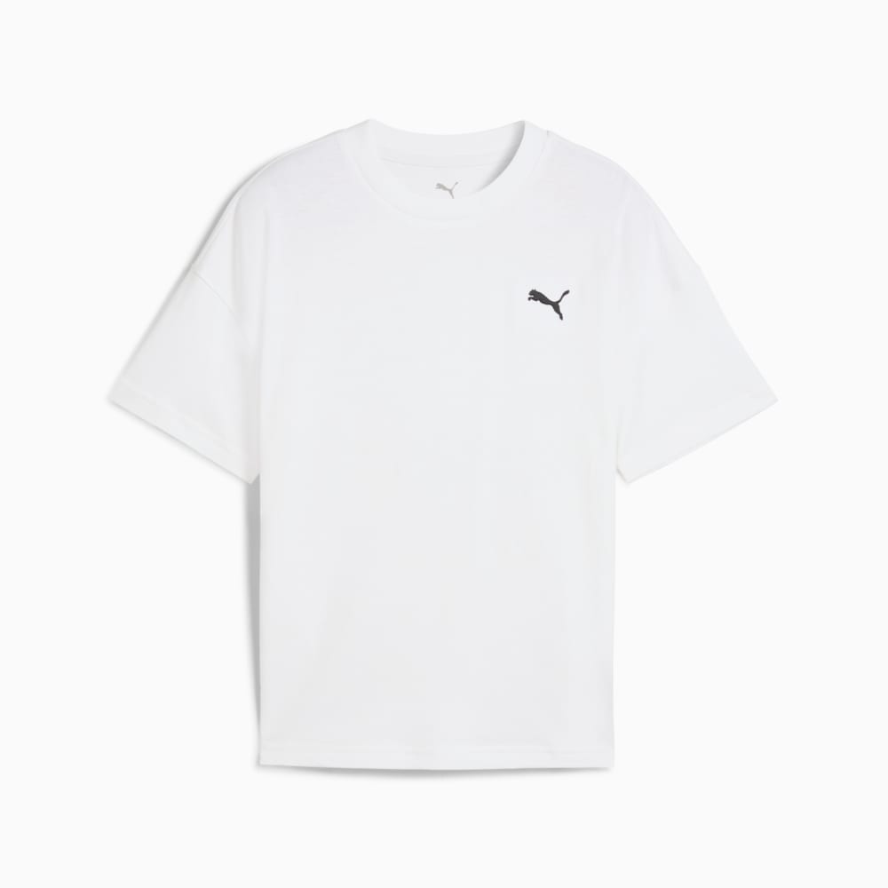 Imagen PUMA Polera WARDROBE Essentials juvenil #3