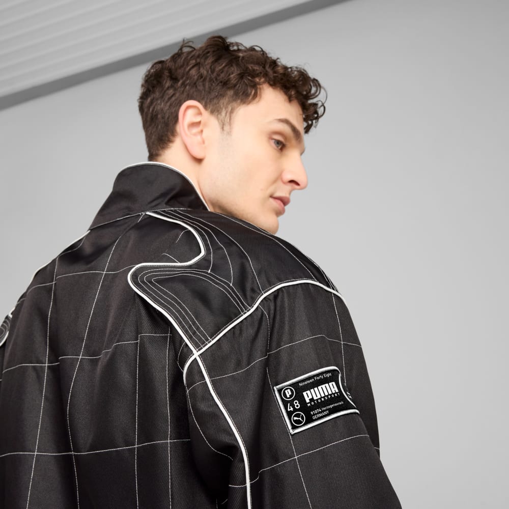 Изображение Puma Куртка ARCHIVE SEASONAL Relaxed Racer Jacket Unisex #2: Puma Black