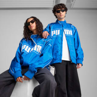 Изображение Puma Куртка ARCHIVE SEASONAL Relaxed Racer Jacket Unisex