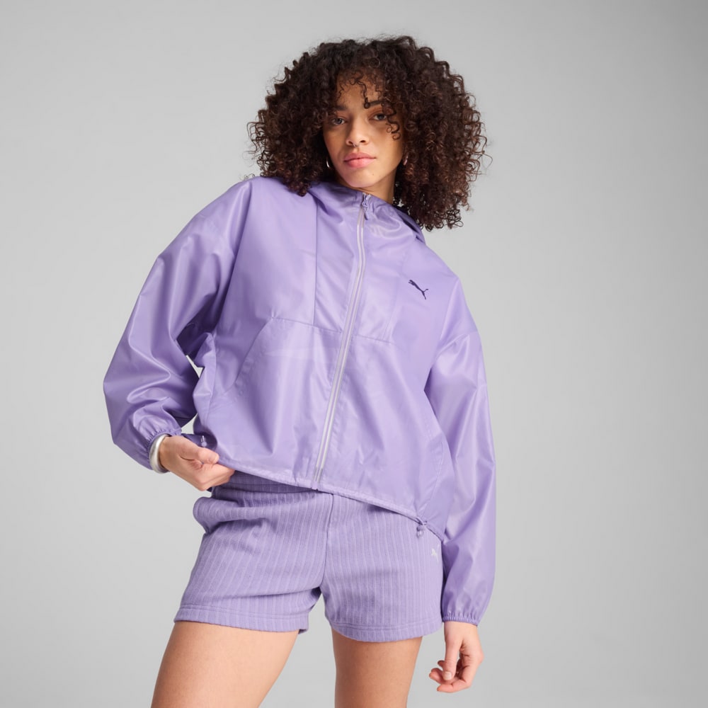 Зображення Puma Вітрівка WARDROBE ESS Oversized Wind Jacket Women #1: Lavender Alert