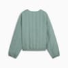 Изображение Puma Куртка WARDROBE ESS Relaxed Reversible Liner Jacket Women #7: Green Moon