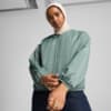 Изображение Puma Куртка WARDROBE ESS Relaxed Reversible Liner Jacket Women #1: Green Moon
