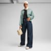 Изображение Puma Куртка WARDROBE ESS Relaxed Reversible Liner Jacket Women #3: Green Moon