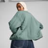 Изображение Puma Куртка WARDROBE ESS Relaxed Reversible Liner Jacket Women #4: Green Moon