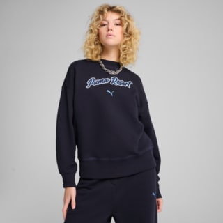 Зображення Puma Світшот PREMIUM ESS Oversized Graphic Crew Women