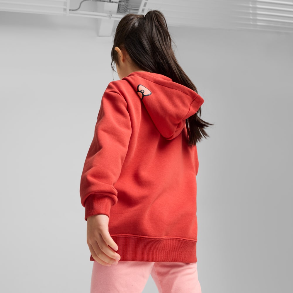 Изображение Puma Детское худи PUMA x HELLO KITTY AND FRIENDS Relaxed Hoodie Kids #2: Red Fire