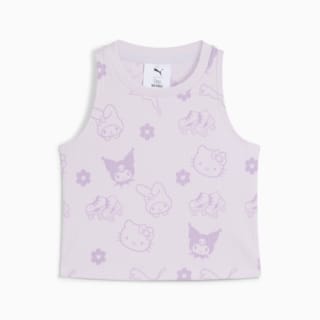 Изображение Puma Детская майка PUMA x HELLO KITTY AND FRIENDS Ribbed Tank Top Kids