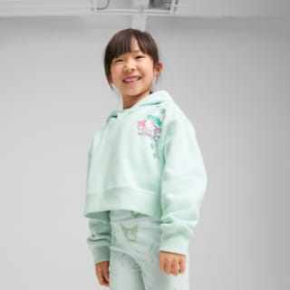 Изображение Puma Детское худи PUMA x HELLO KITTY AND FRIENDS Relaxed Graphic Fleece Hoodie Kids