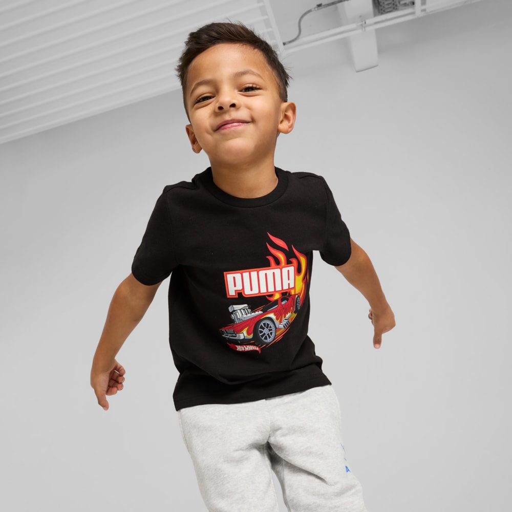 Image PUMA Camiseta Graphic PUMA x HOT WHEELS Masculina #1