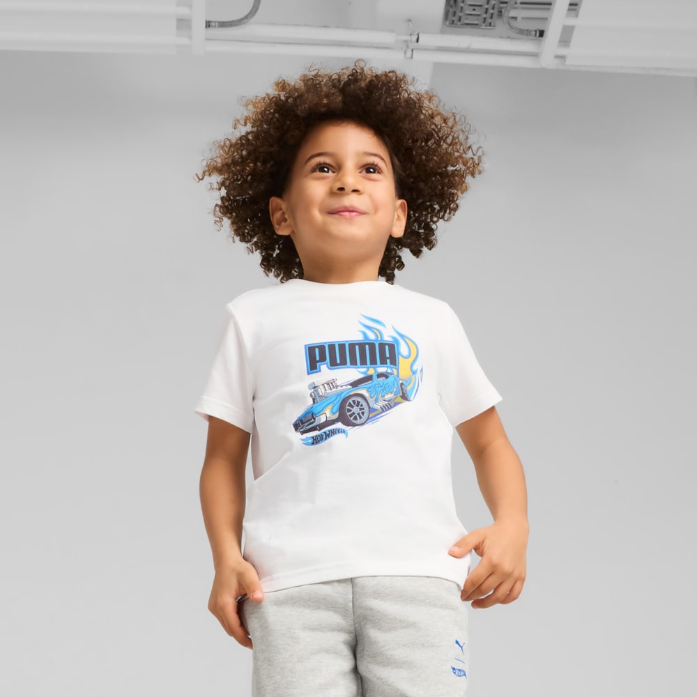 Image PUMA Camiseta Graphic PUMA x HOT WHEELS Masculina #1