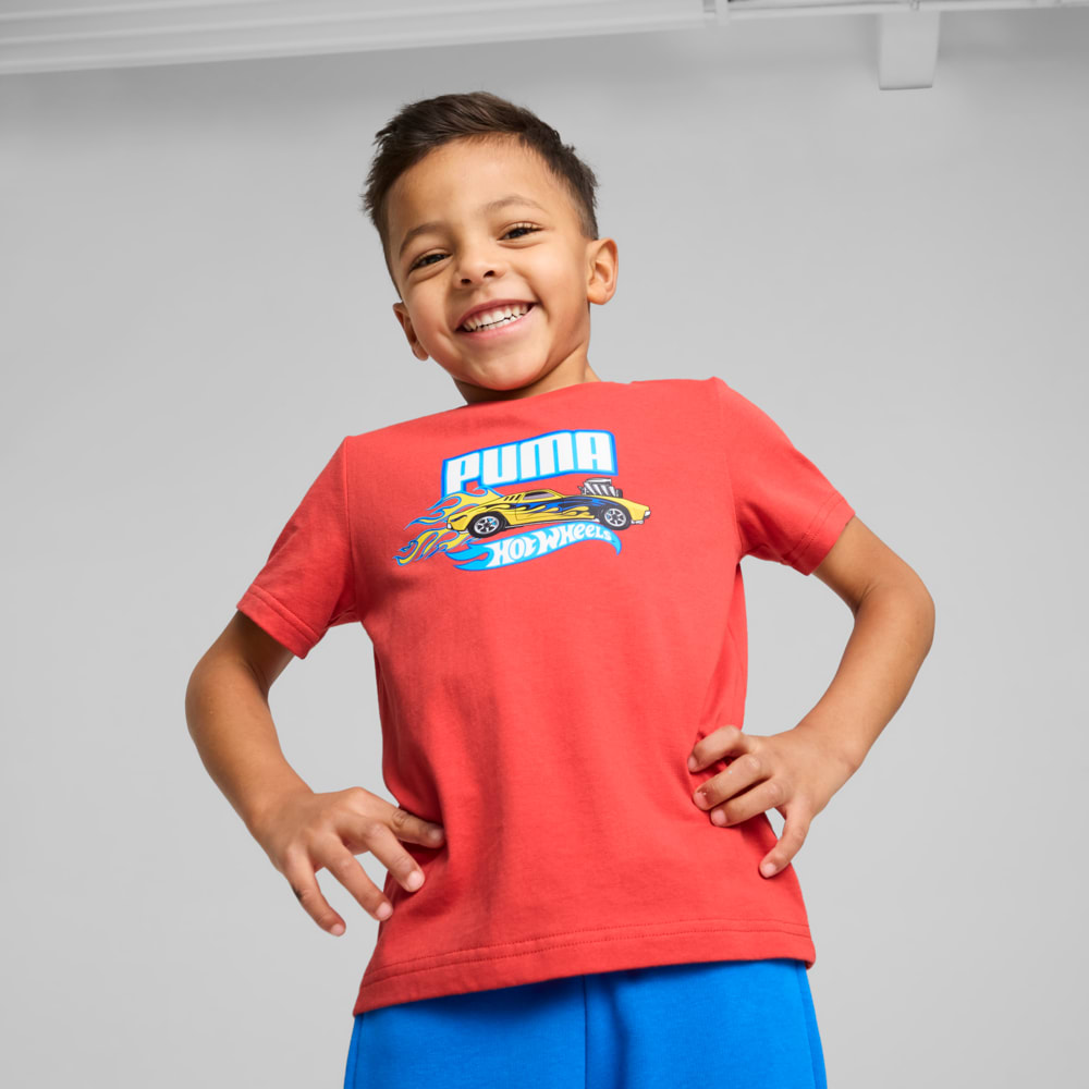 Image PUMA Camiseta Graphic PUMA x HOT WHEELS Masculina #1