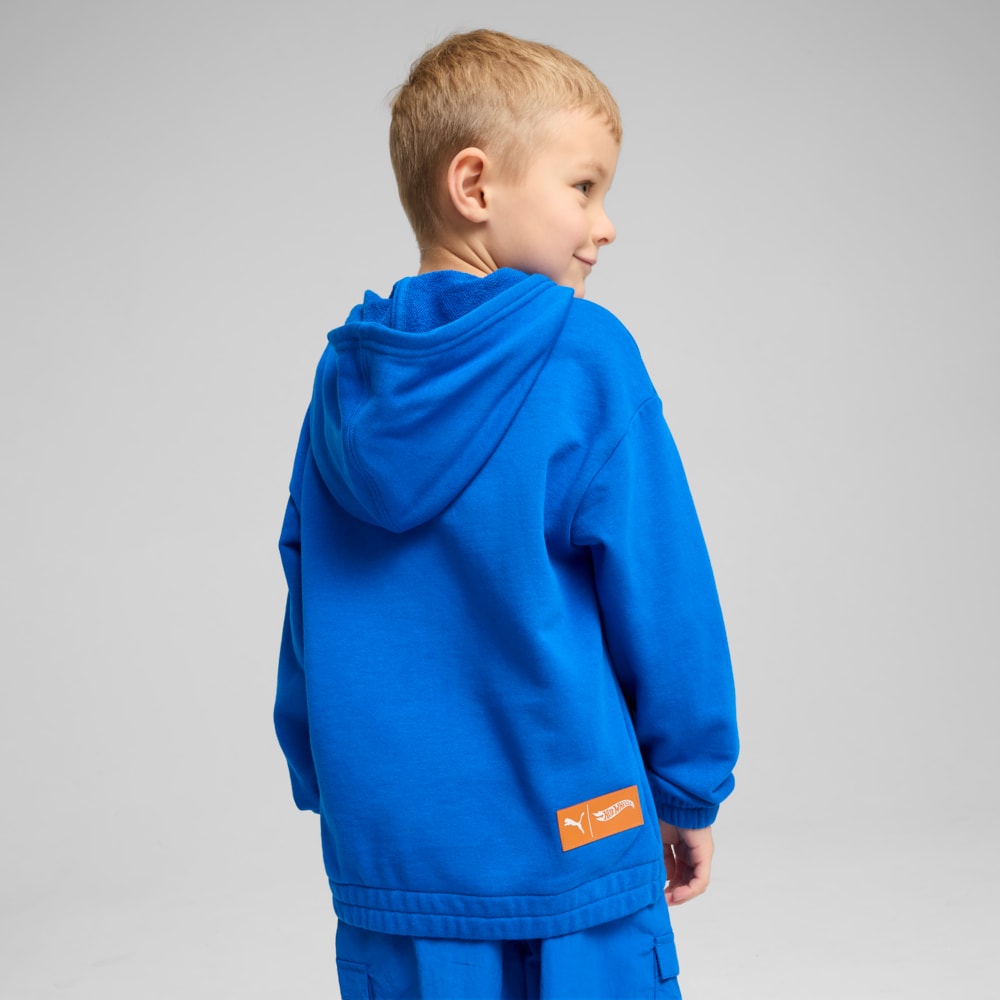 Изображение Puma Детское худи PUMA x HOT WHEELS™ Relaxed Graphic Hoodie Kids #2: PUMA Team Royal