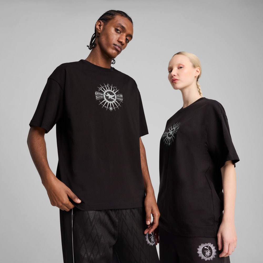 Зображення Puma Футболка PUMA X HARRY POTTER Oversized Graphic Tee Unisex #1: Puma Black