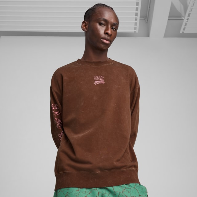 Image PUMA Moletom Relaxed Graphic PUMA x TMNT Masculina