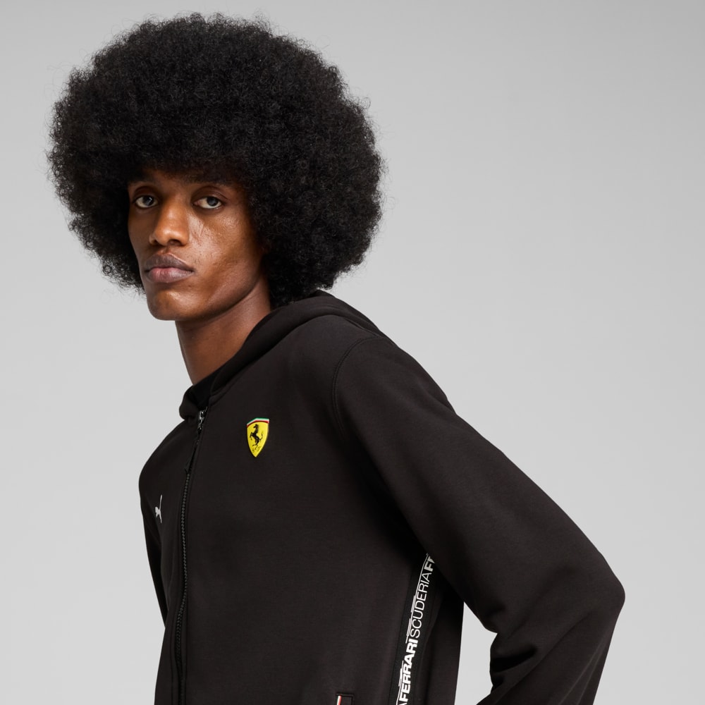 Изображение Puma Кофта Scuderia Ferrari Race Sweatjacket Men #2: Puma Black