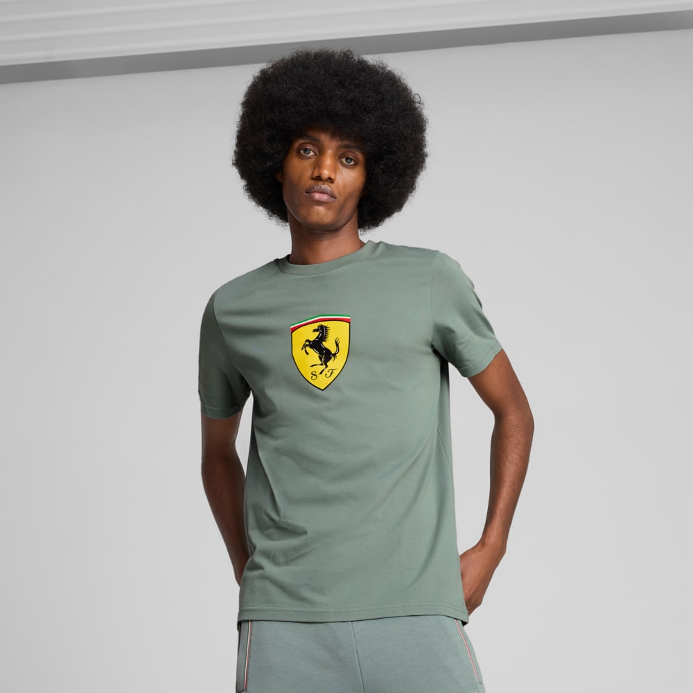 Imagen PUMA Polera Scuderia Ferrari Race Coloured Big Shield para hombre #1