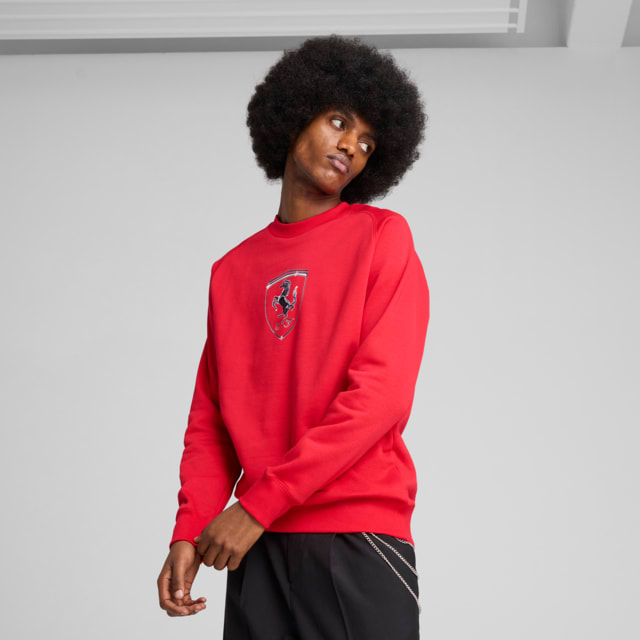 Imagen PUMA Polerón Scuderia Ferrari Race Big Shield para hombre