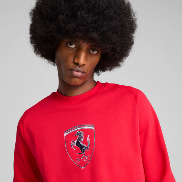 Imagen PUMA Polerón Scuderia Ferrari Race Big Shield para hombre