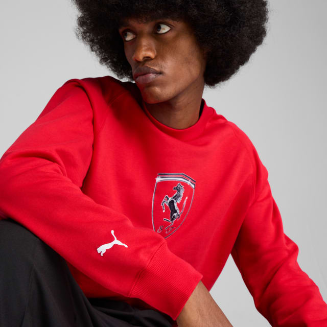 Imagen PUMA Polerón Scuderia Ferrari Race Big Shield para hombre