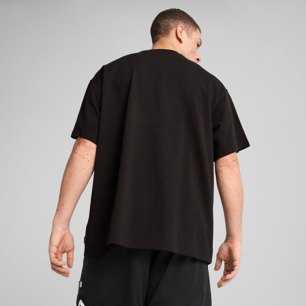 Зображення Puma Футболка Hoop Dreamz Oversized Tee I Unisex #2: Puma Black