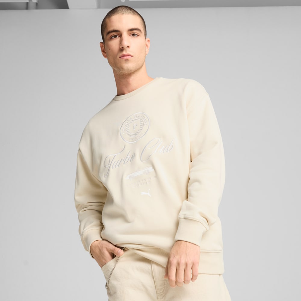 Изображение Puma Свитшот Porsche Legacy Lifestyle Crew Men #1: Alpine Snow