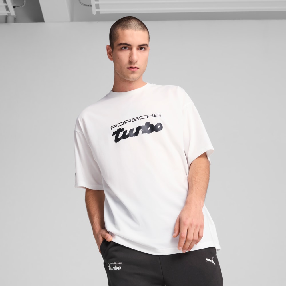 Зображення Puma Футболка Porsche Legacy Essentials Tee Men #1: Puma White