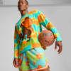 Зображення Puma Лонгслів PUMA HOOPS x SCOOBY DOO Long Sleeve Top Men #1: Aquatic-Lime Smash-AOP