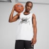 Изображение Puma Майка Jaws Core Basketball Tank Men #1: Puma White