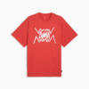 Изображение Puma Футболка Jaws Core Basketball Tee Men #4: Red Fire