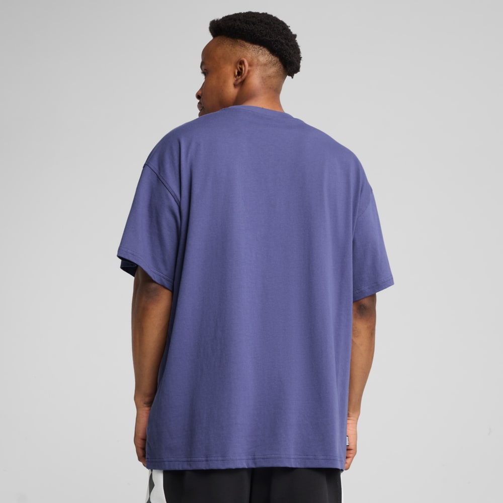 Изображение Puma Футболка Jaws Core Basketball Tee Men #2: Blue Crystal